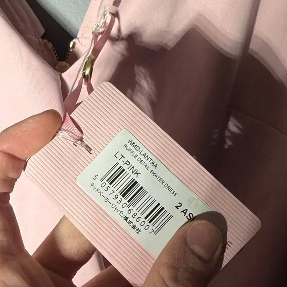 Ted Baker London Lantaa Ruffle Detail Skater Dress Size 6 - Picture 4 of 5